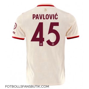 Bayern Munich Aleksandar Pavlovic #45 Replika Tredje Tröja 2024-25 Kortärmad